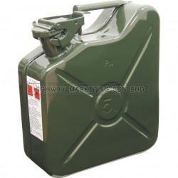 Kennedy KEN5039270K 5ltr Heavy Duty Steel Jerry Cans (Green)