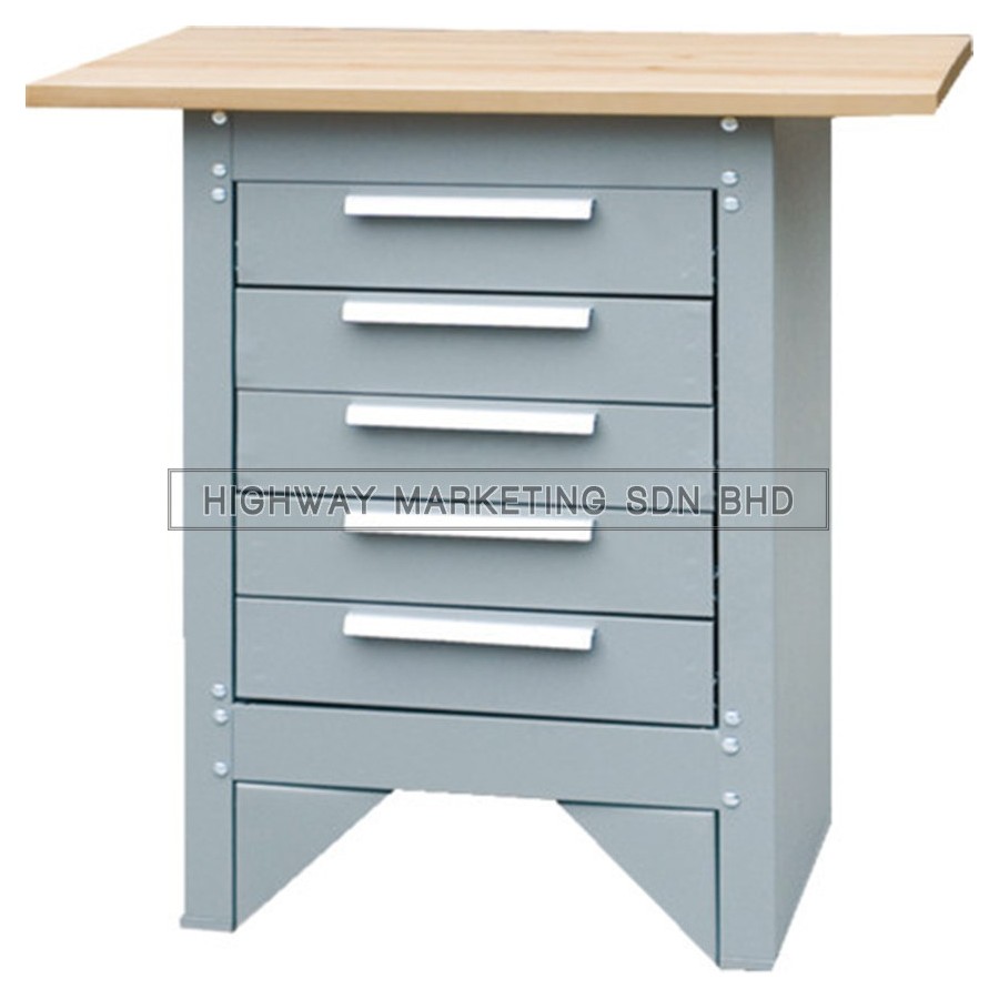 Senator SEN4055010K 5 Drawer Cabinet & Workbench