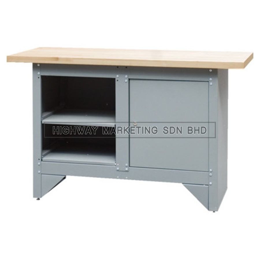Senator SEN4055040K Locking Cabinet with Shelf & Workbench Senator SEN4055040K Locking Cabinet with Shelf & Workbench
