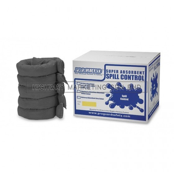 Proguard MOS-SOC7612 7.6cmx1.2m Universal Absorbent Sock