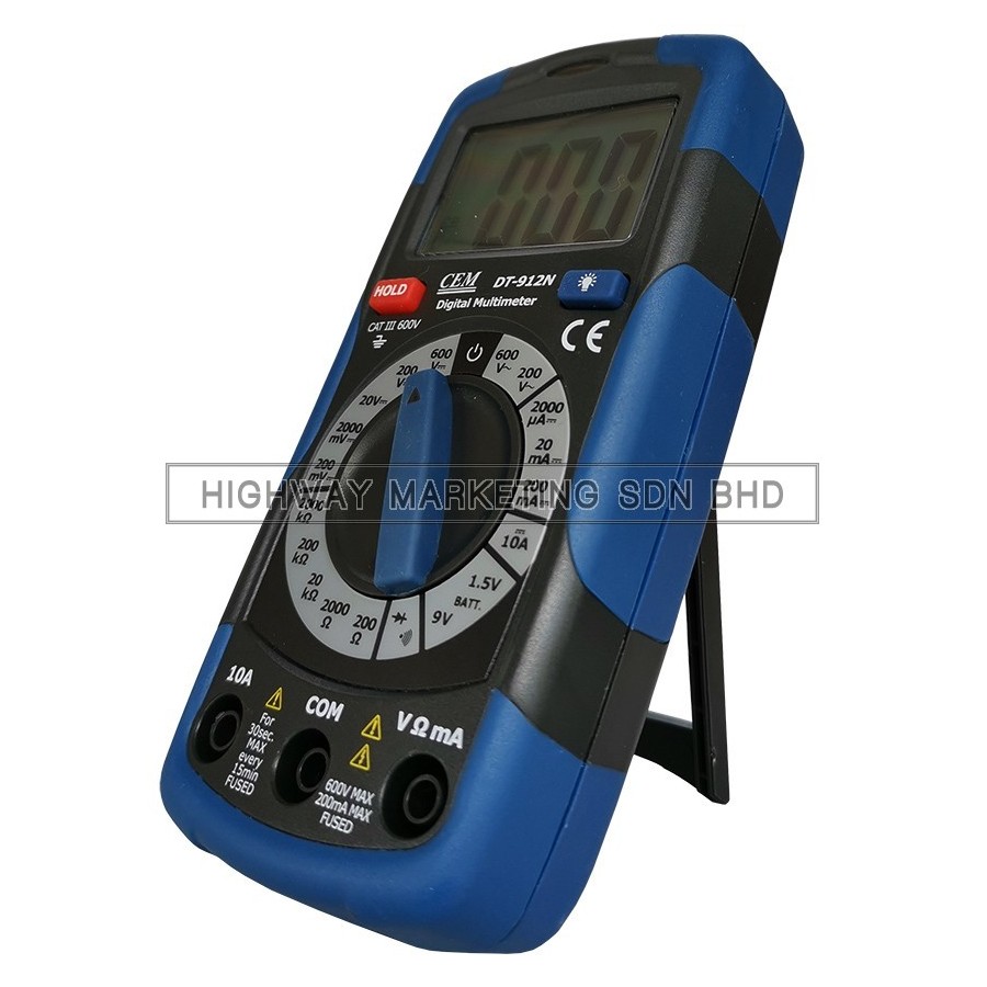 CEM DT-912N Compact Digital Multimeter