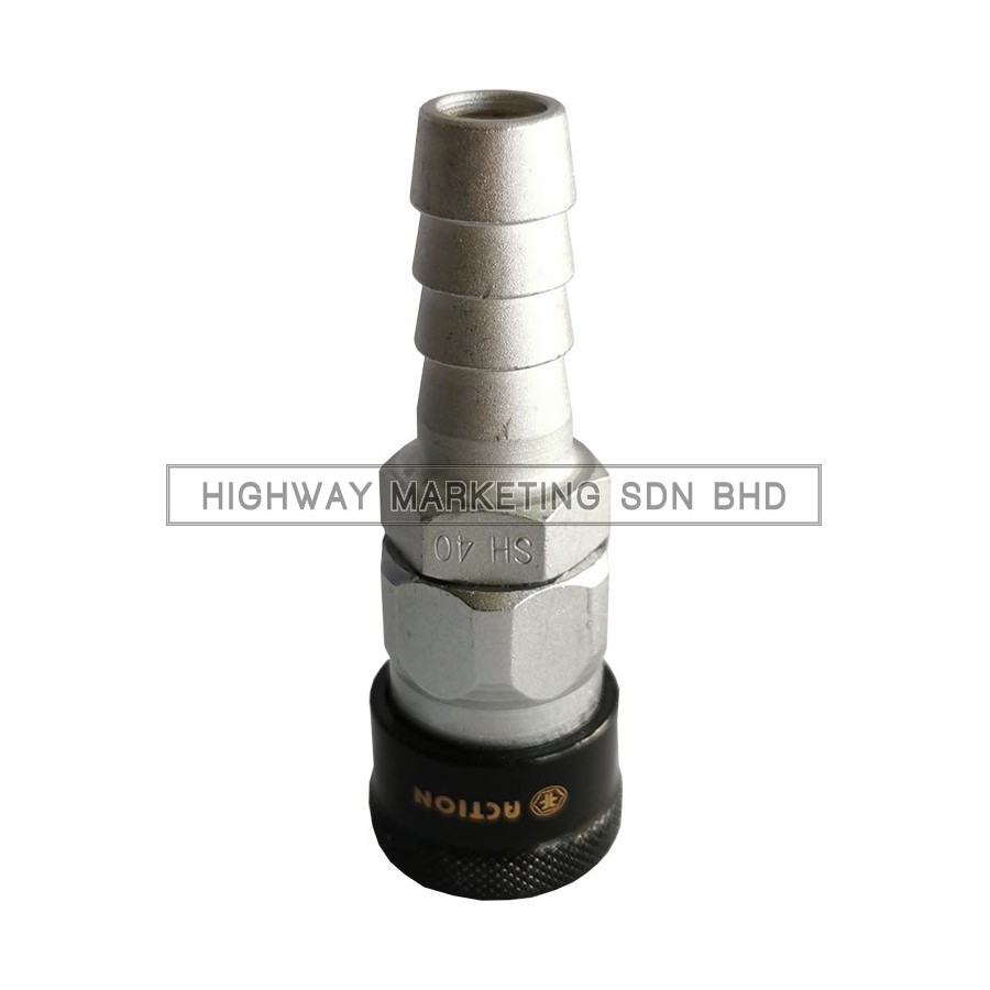 Action 40SH 1/2" Air Hose Quick Coupler