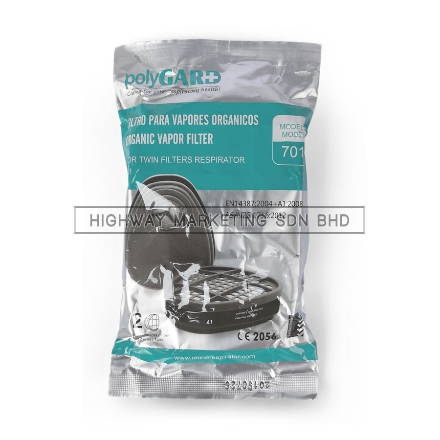 Polygard 701 Organic Vapor Cartridge
