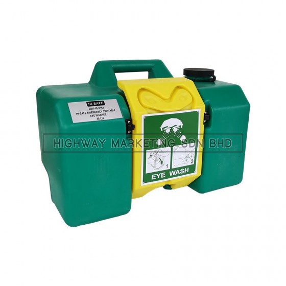 Hi-Safe HSF-40-9161 Emergency Portable Eyewash 30L