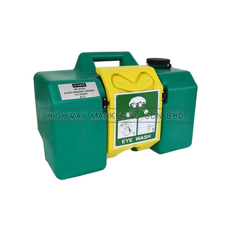 Hi-Safe HSF-40-9161 Emergency Portable Eyewash 30L Hi-Safe HSF-40-9161 Emergency Portable Eyewash 30L