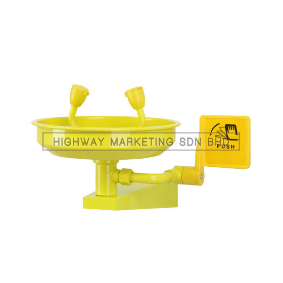 Hi-Safe HSF-40-9080 ABS Wall Mounted Eyewash