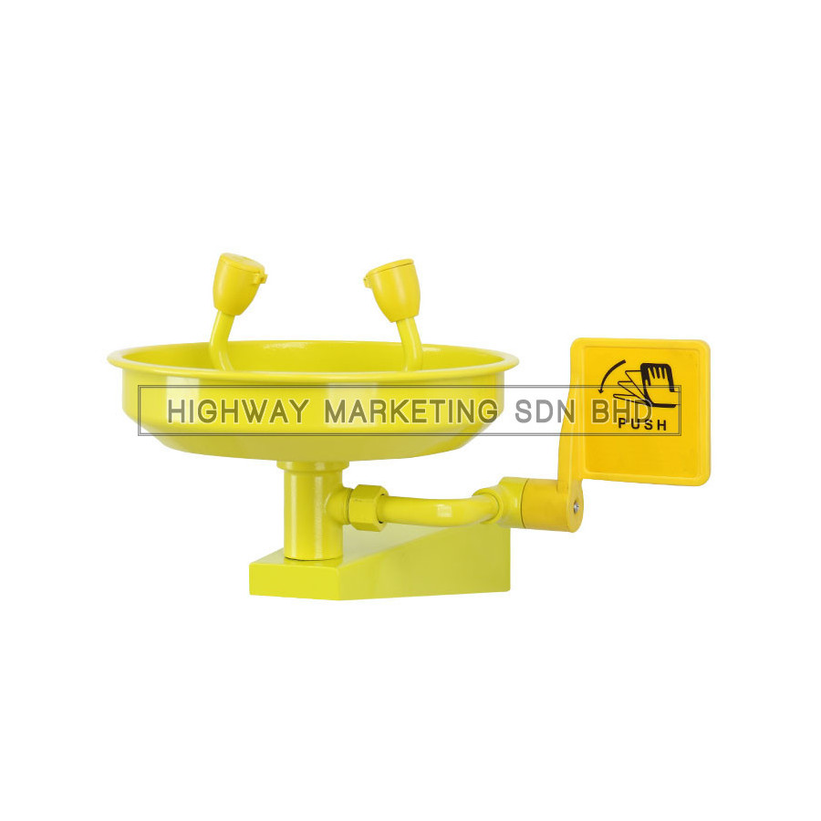 Hi-Safe HSF-40-9080 ABS Wall Mounted Eyewash
