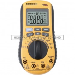 Edison EDI5163100K Auto Range Digital Multimeter 1000V DC 750V AC