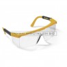 Proguard ES-46YC Yellow Frame Clear Lens Safety Eyewear