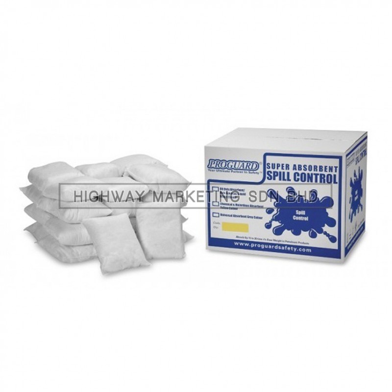 Proguard BOS-PIL4050 40cmx50cm Oil Only Absorbent Pillow Proguard BOS-PIL4050 40cmx50cm Oil Only Absorbent Pillow