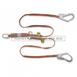 Proguard WL-141068-LOH Twin Webbing Lanyard with Energy Absorber